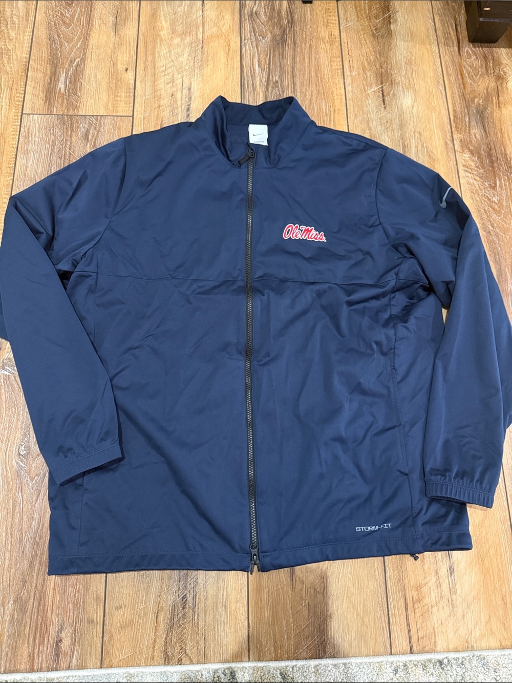 Ole Miss Nike zip up jacket